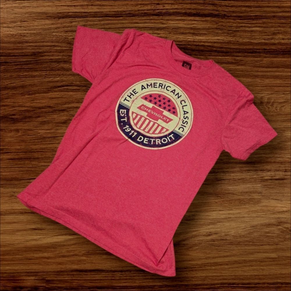GM Red Chevrolet Graphic T-Shirt